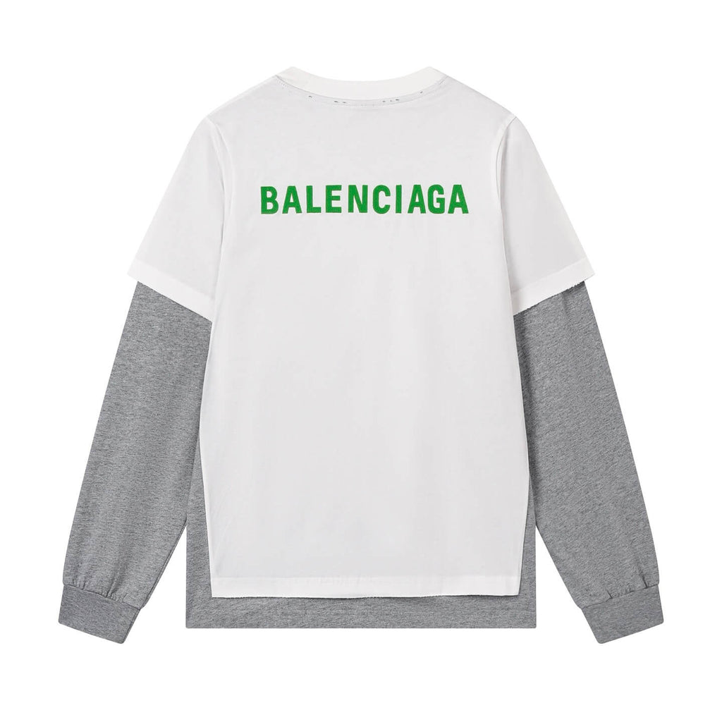 Green Letter Embroidery Sweatshirt