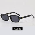 Vintage Narrow Rectangle Sunglasses