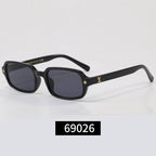 Vintage Narrow Rectangle Sunglasses
