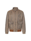Houndstooth Monogram Jacket