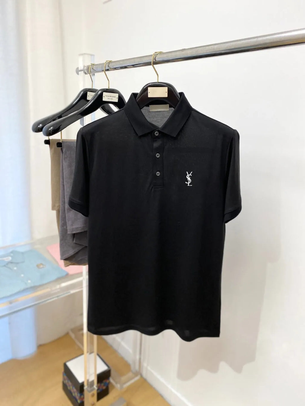 Classic Pattern Print Polo Shirt