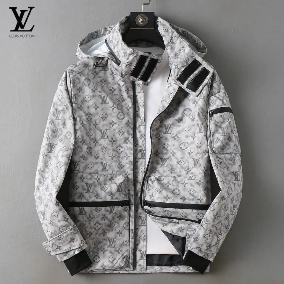 Tech Pocket Hooded Utility Jacket