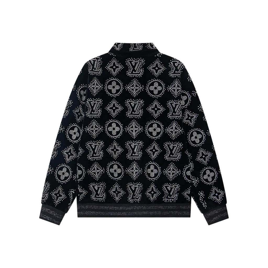 Rhinestone Baseball Jacket