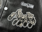 Leather Varsity Jacket