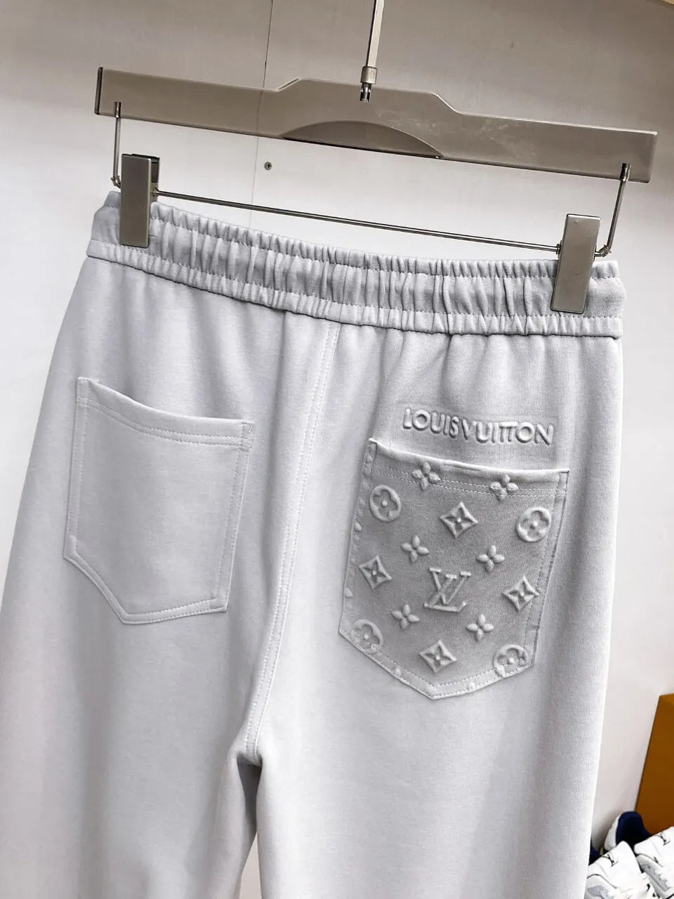 Debossed   Seam Stitching Pants