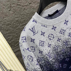 Gradient All-Over Print Sweatshirt