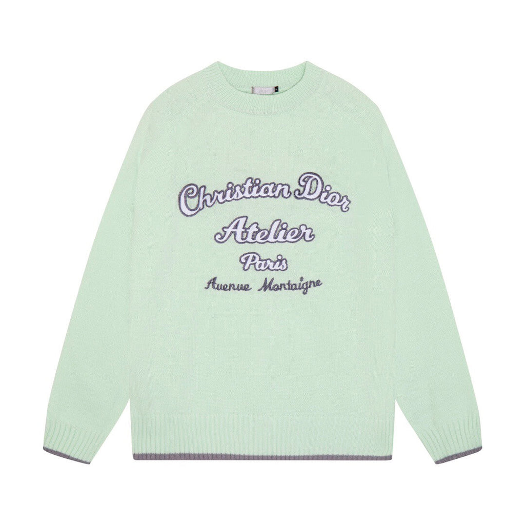 Vintage Letter Sweater