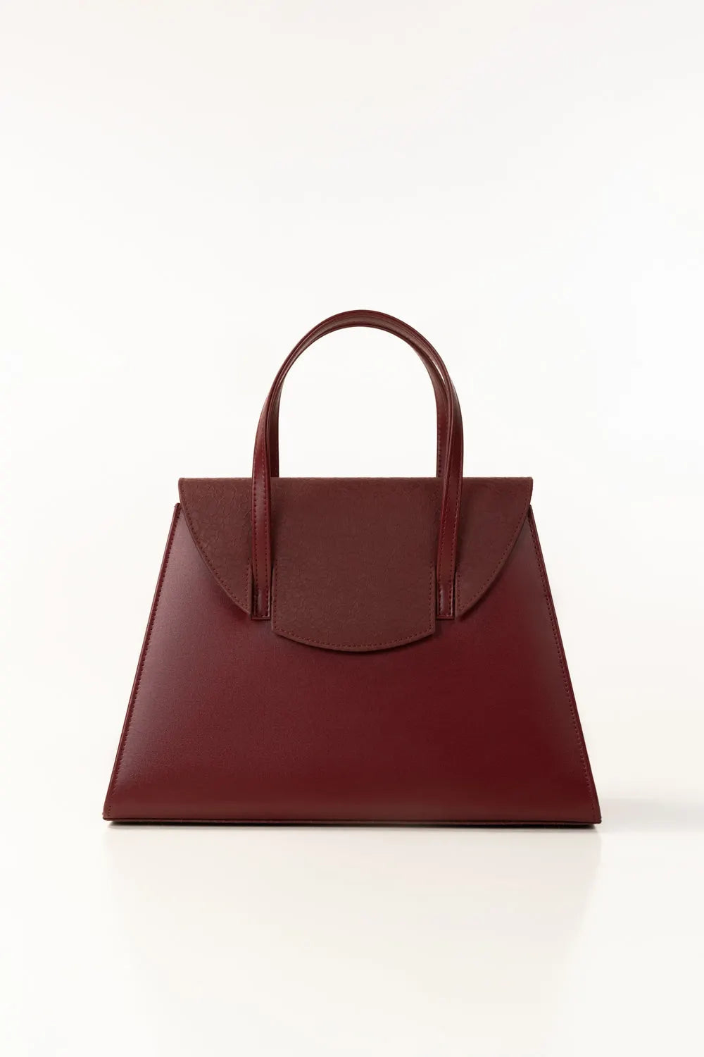 Taupe Minimalist Tote Handbag