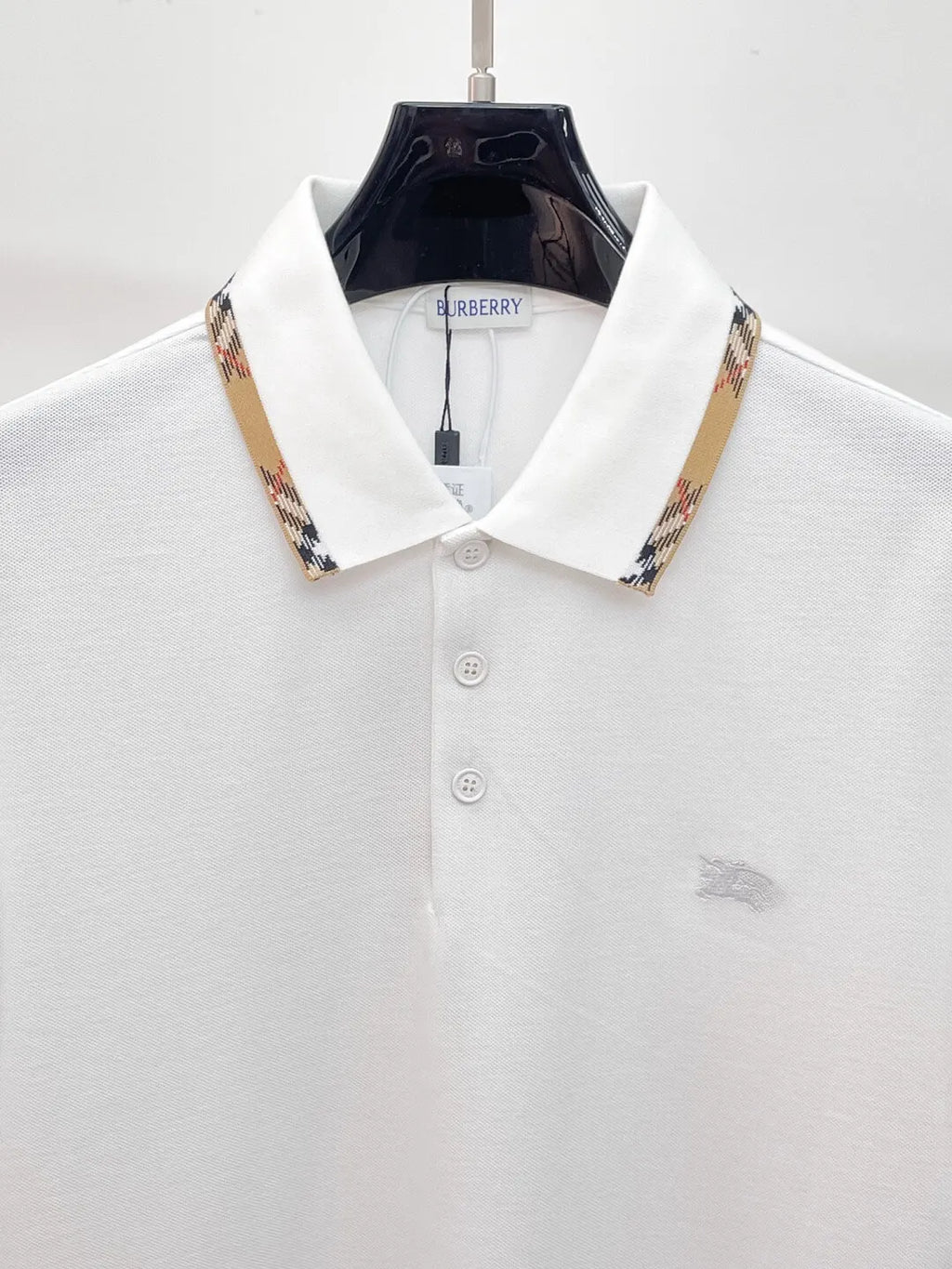 Vintage Striped Collared Polo Shirt