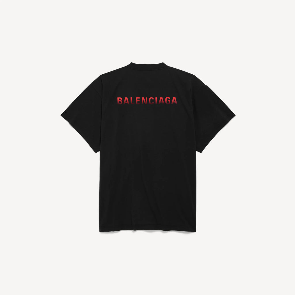 Red Letter Print T‑Shirt