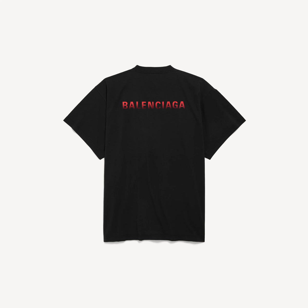 Red Letter Print T‑Shirt