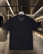 Hollow-out jacquard T-shirt