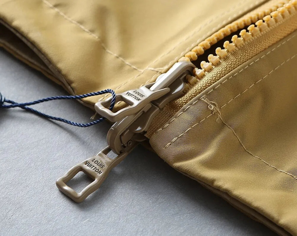 Square Patch Casual Hooded Jacket