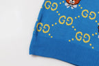 Bear Cartoon Jacquard Sweater