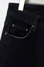Classic Pocket‑Embroidered Jeans