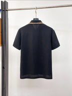 Vintage Striped Collared Polo Shirt