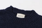 Letter Logo Chunky Knit Sweater
