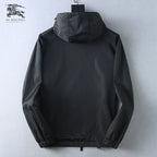 Horse Emblem Casual Hooded Jacket