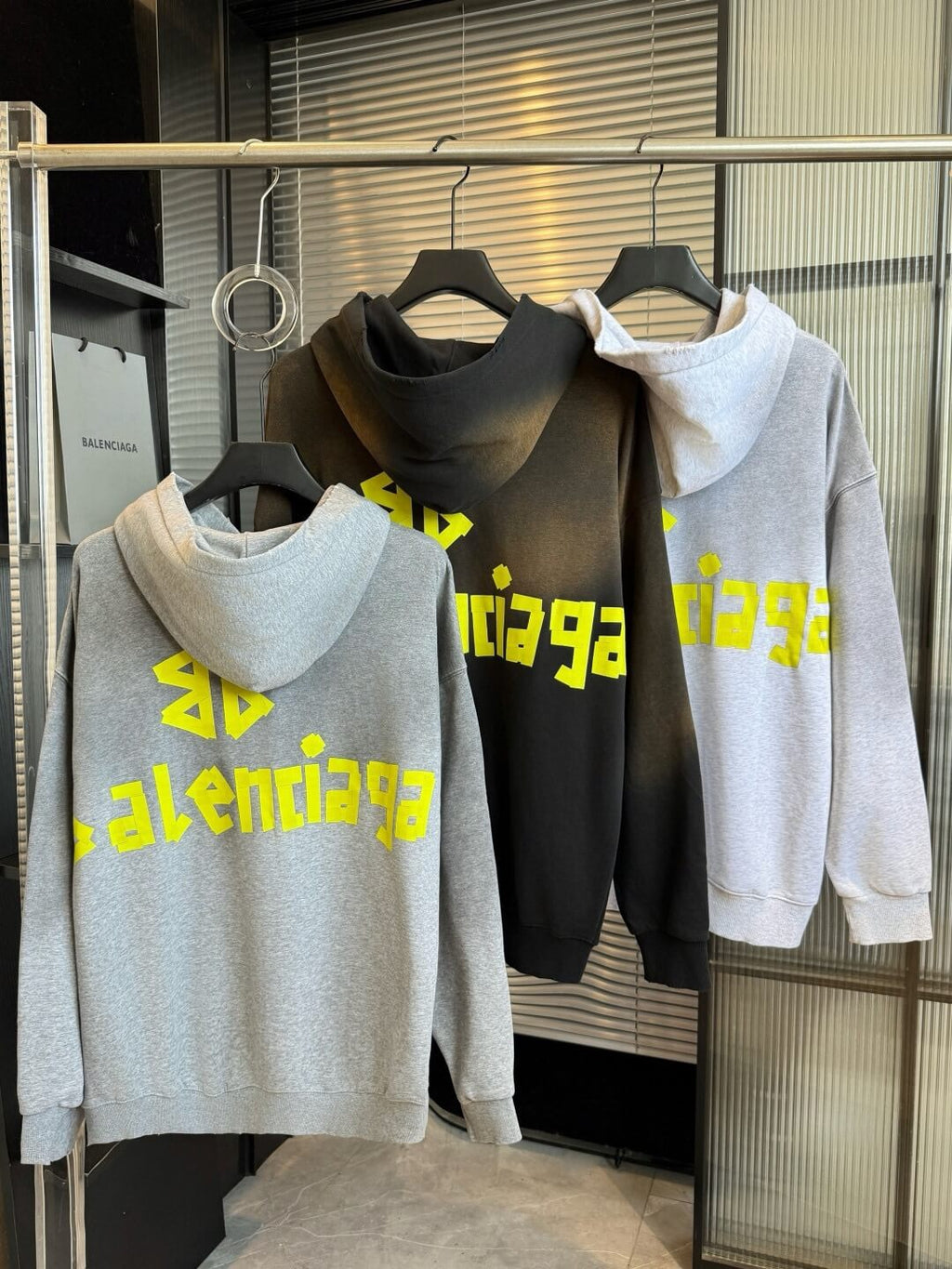 Yellow Tape Hoodie