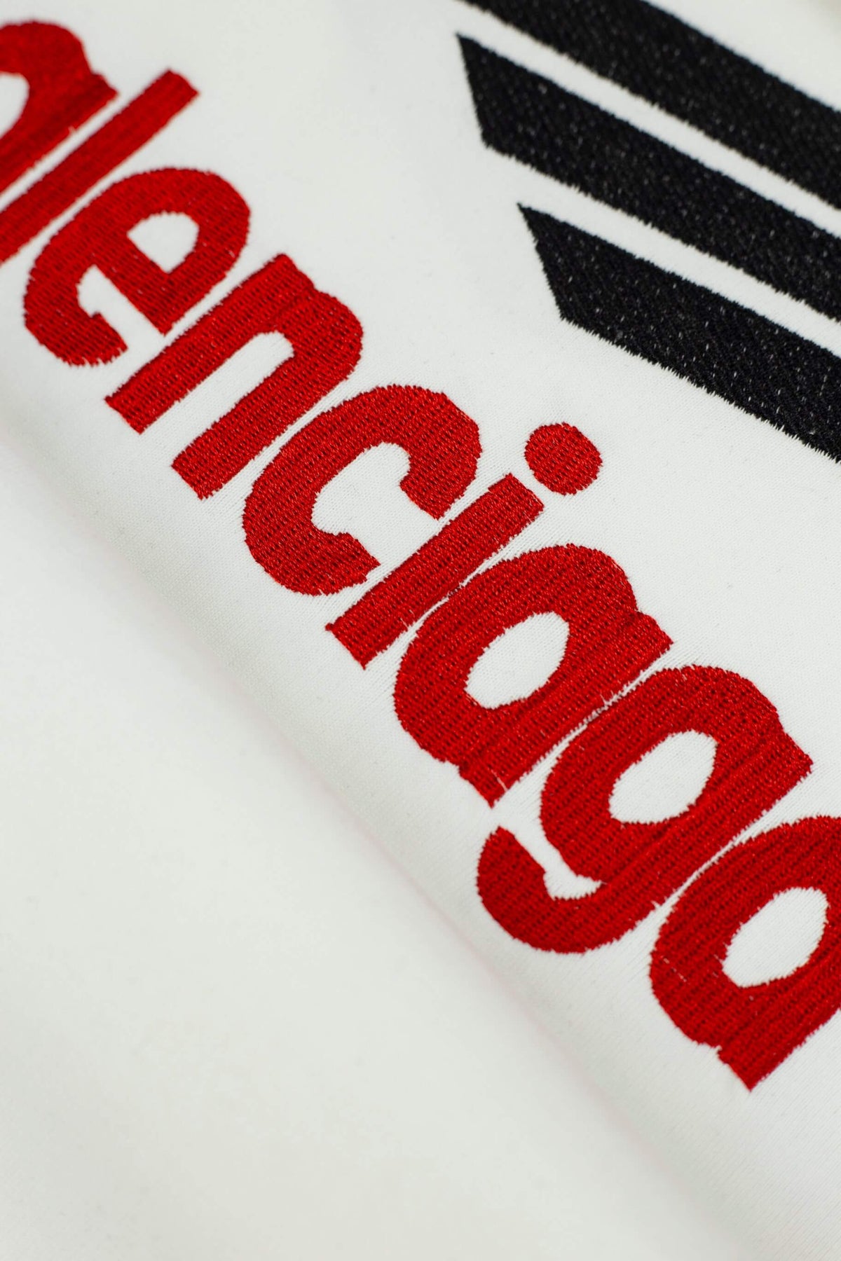 Both Sleeve Embroidery Sweatshirt