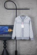 New All‑Over Jacquard Reversible Jacket