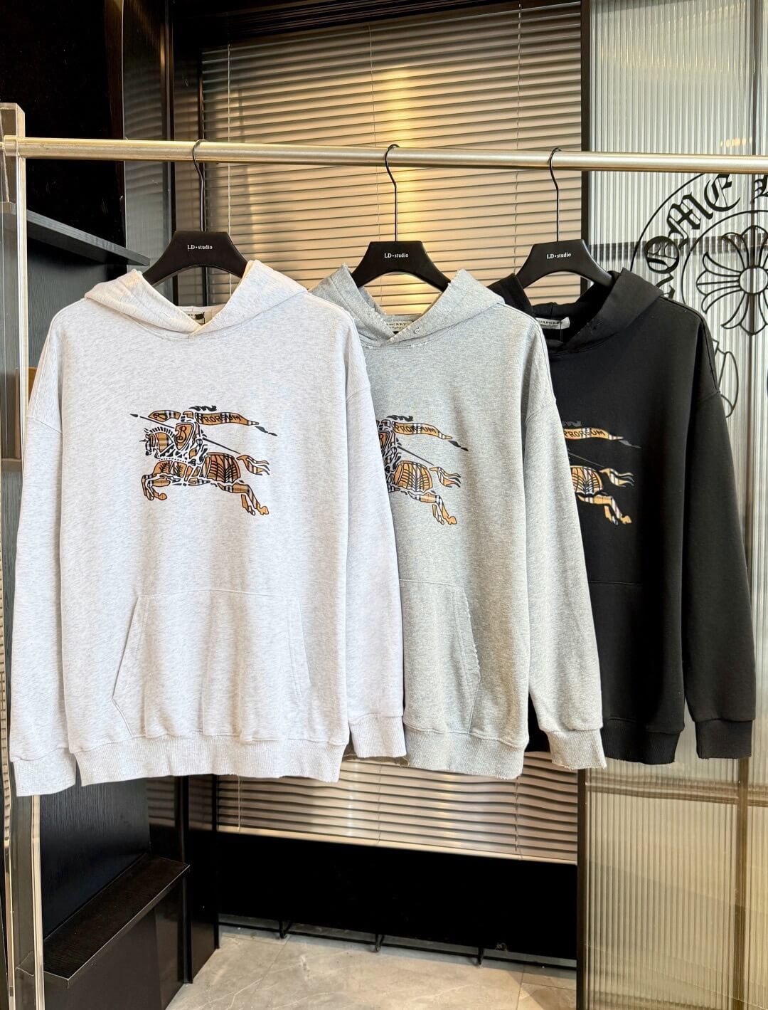 Warhorse Embroidered Hoodie