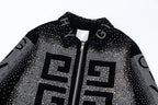 Rhinestone Square Jacket