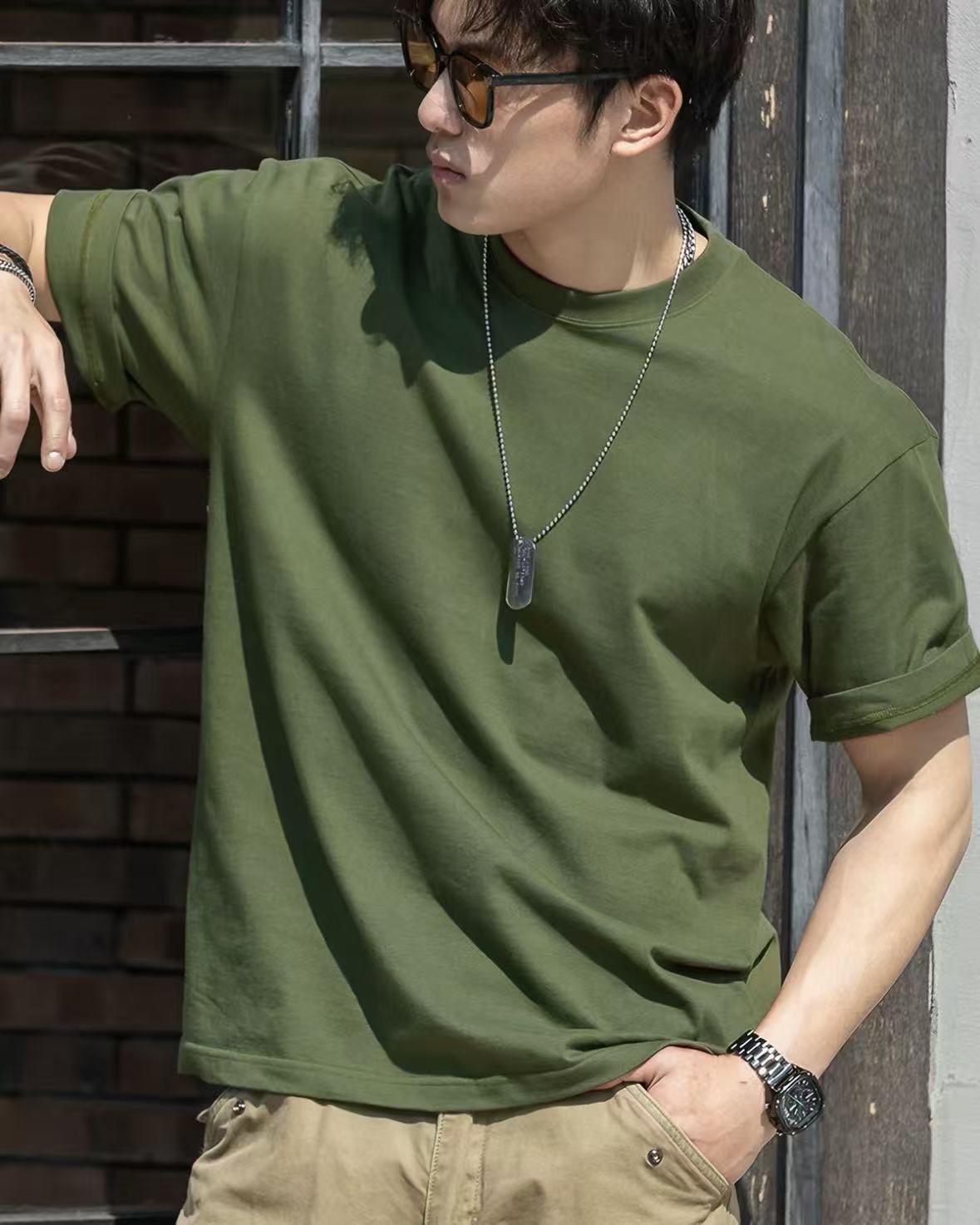 Simple Plain Summer T‑Shirt