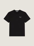 Double‑Exposure Letter Print T‑Shirt