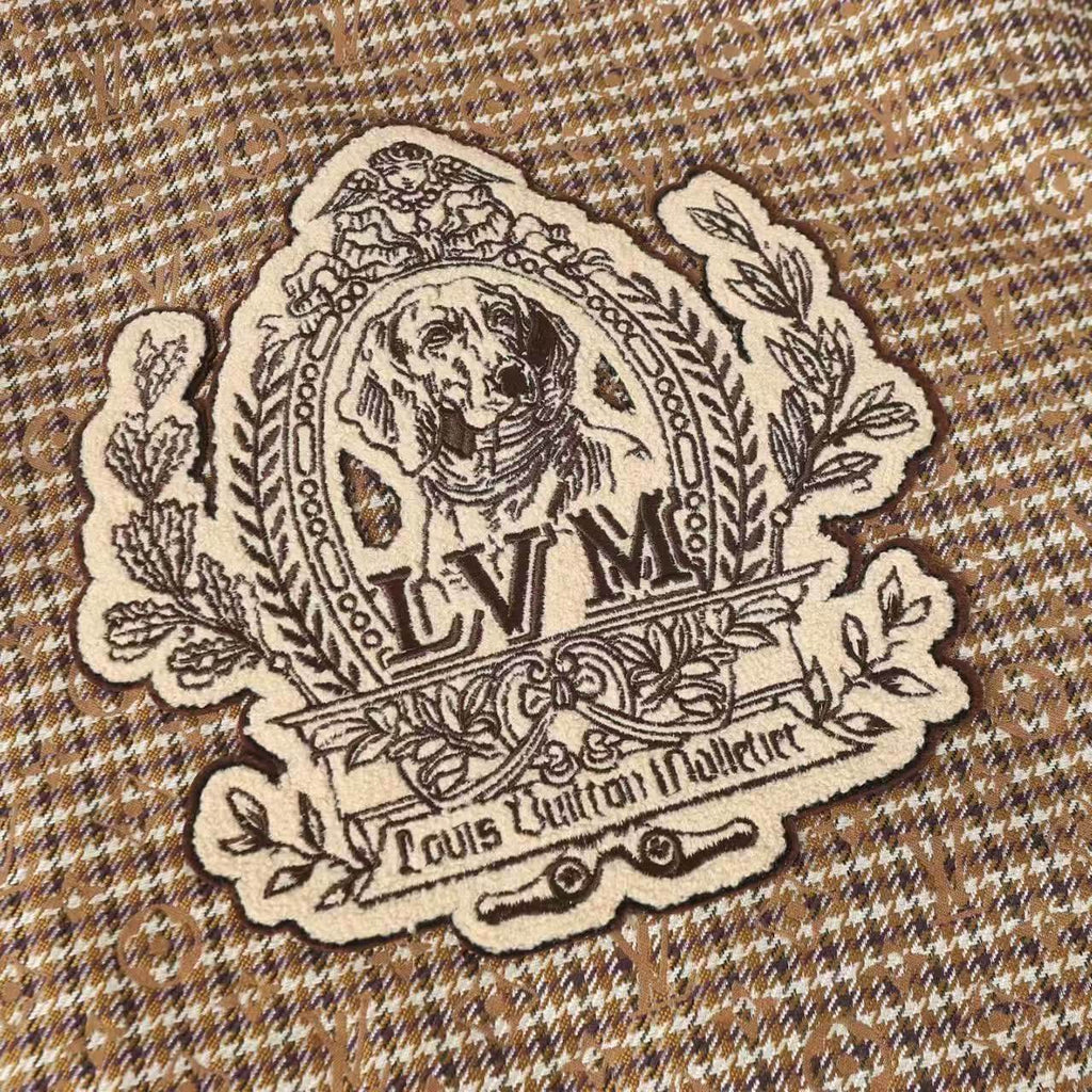 Houndstooth Monogram Jacket