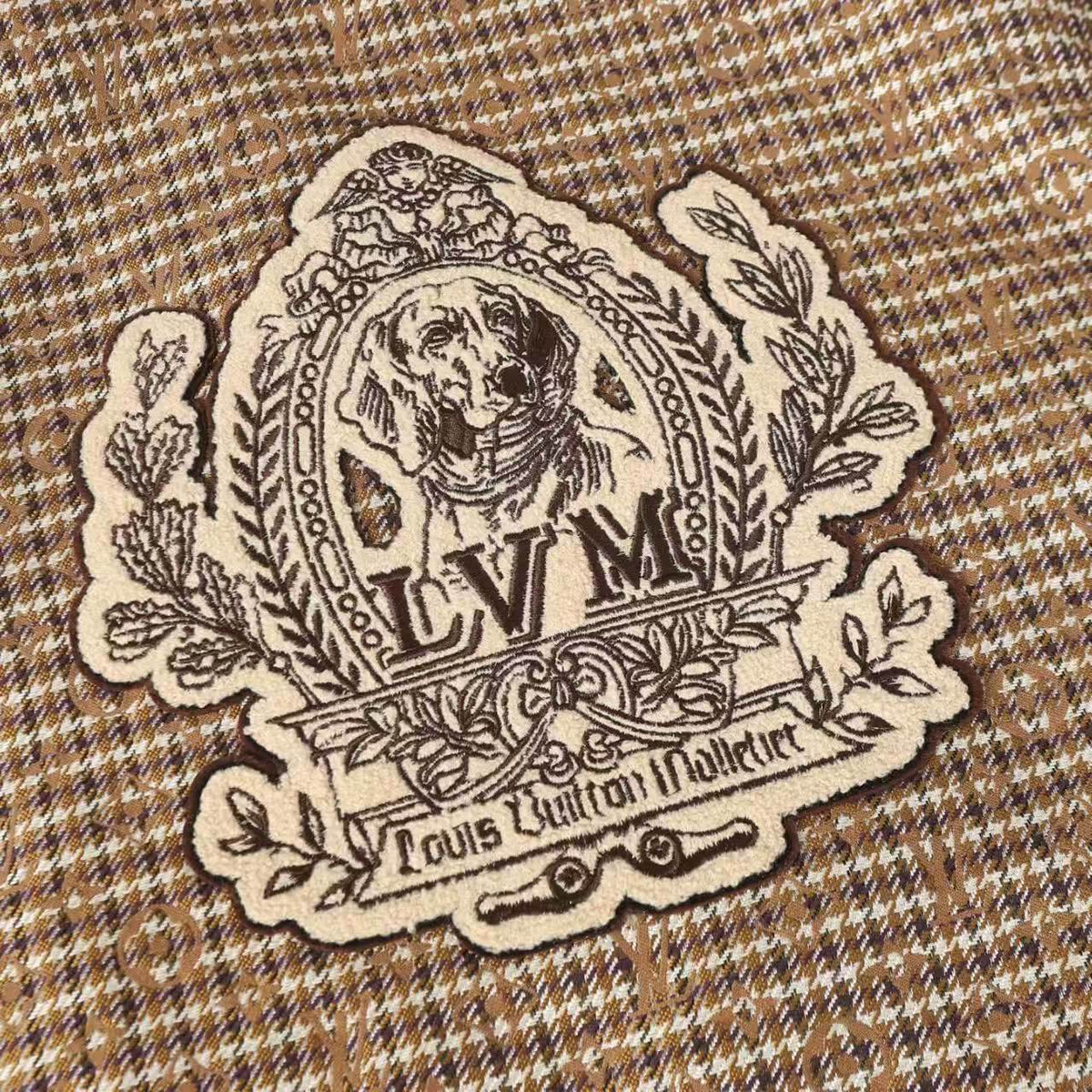 Houndstooth Monogram Jacket