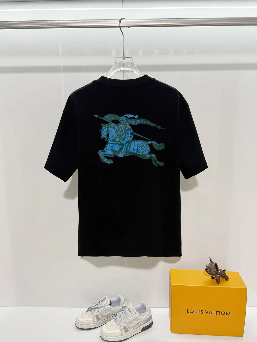 Back Cavalry Graphic Oversized T‑shirt