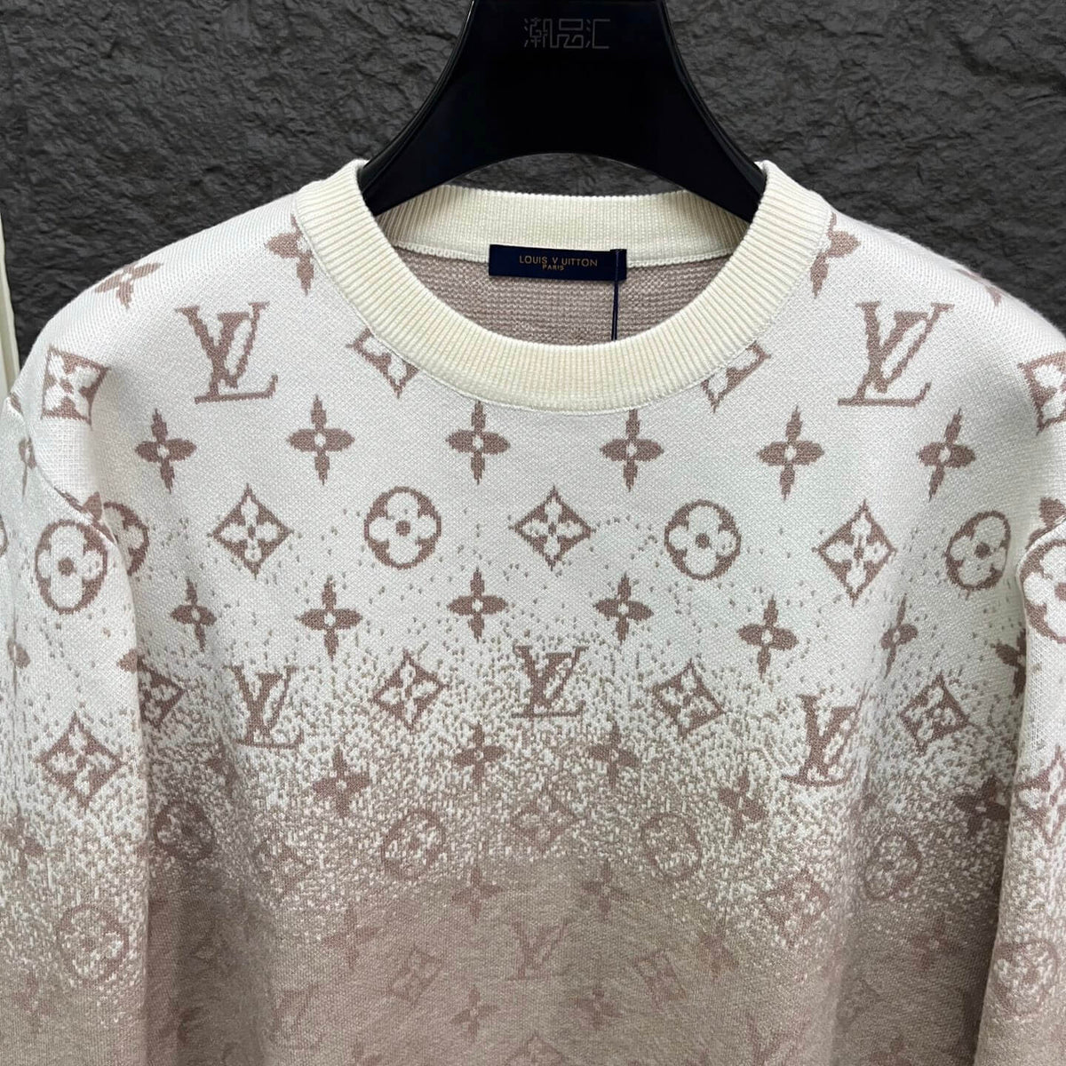 Gradient All-Over Print Sweatshirt