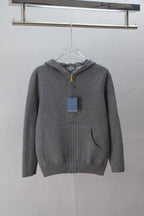 Reversible Cashmere Knit Jacket