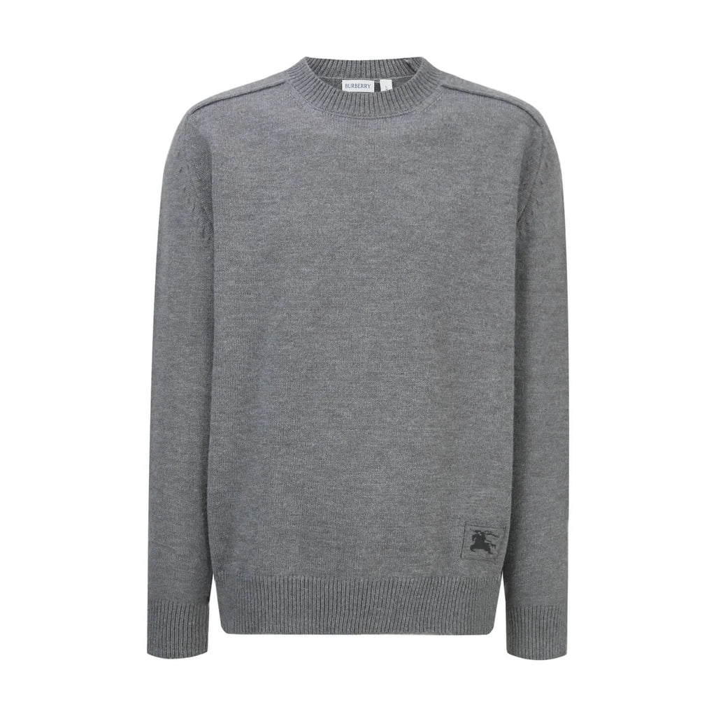 Solid Crew Neck Sweater