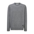 Solid Crew Neck Sweater