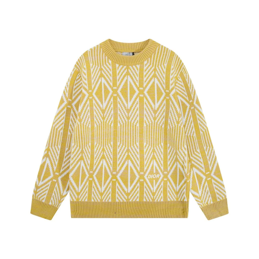 Geometric Jacquard Sweater