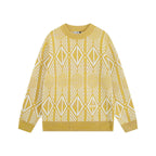 Geometric Jacquard Sweater