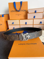 New Style Retro-Pattern Calfskin Leather Belt