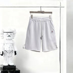 Drawstring Toggle‑Hem Sweat Shorts