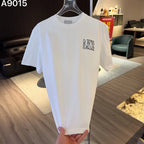 Overlapping Letter Embroidered T‑Shirt