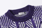 Geometric Jacquard Sweater