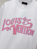 3D Shadow Graffiti Letter Print T-Shirt