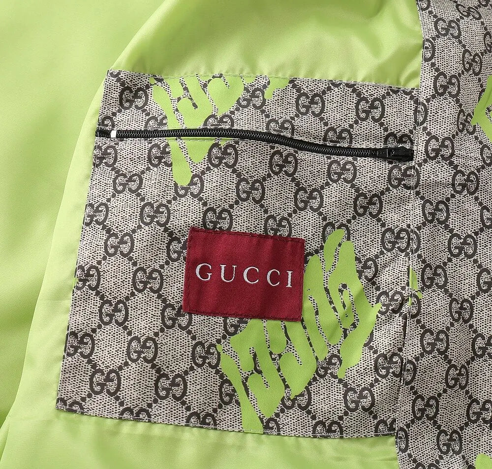All‑Over Monogram Graffiti Hooded Jacket