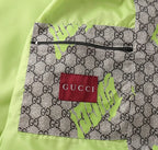 All‑Over Monogram Graffiti Hooded Jacket