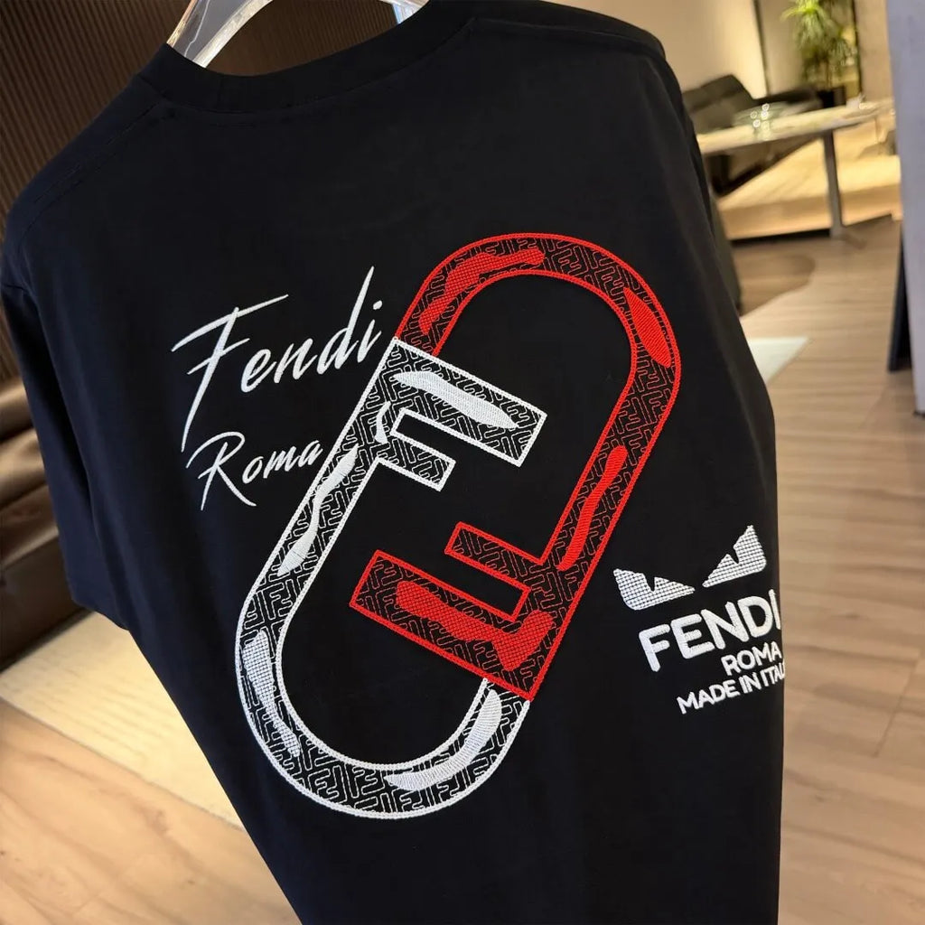 Paperclip Embroidered T‑Shirt