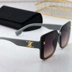 Full Frame Metal Pattern Sunglasses