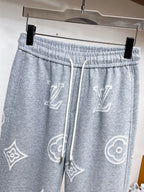 All‑Over Monogram Embroidery sweatpants