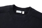 Solid Crew Neck Sweater
