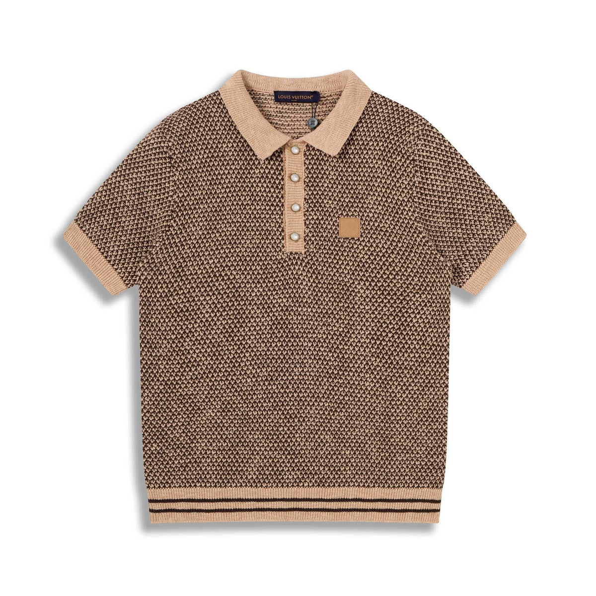 New Mesh Knit Polo Shirt